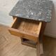 Wooden jam maker and marble slab