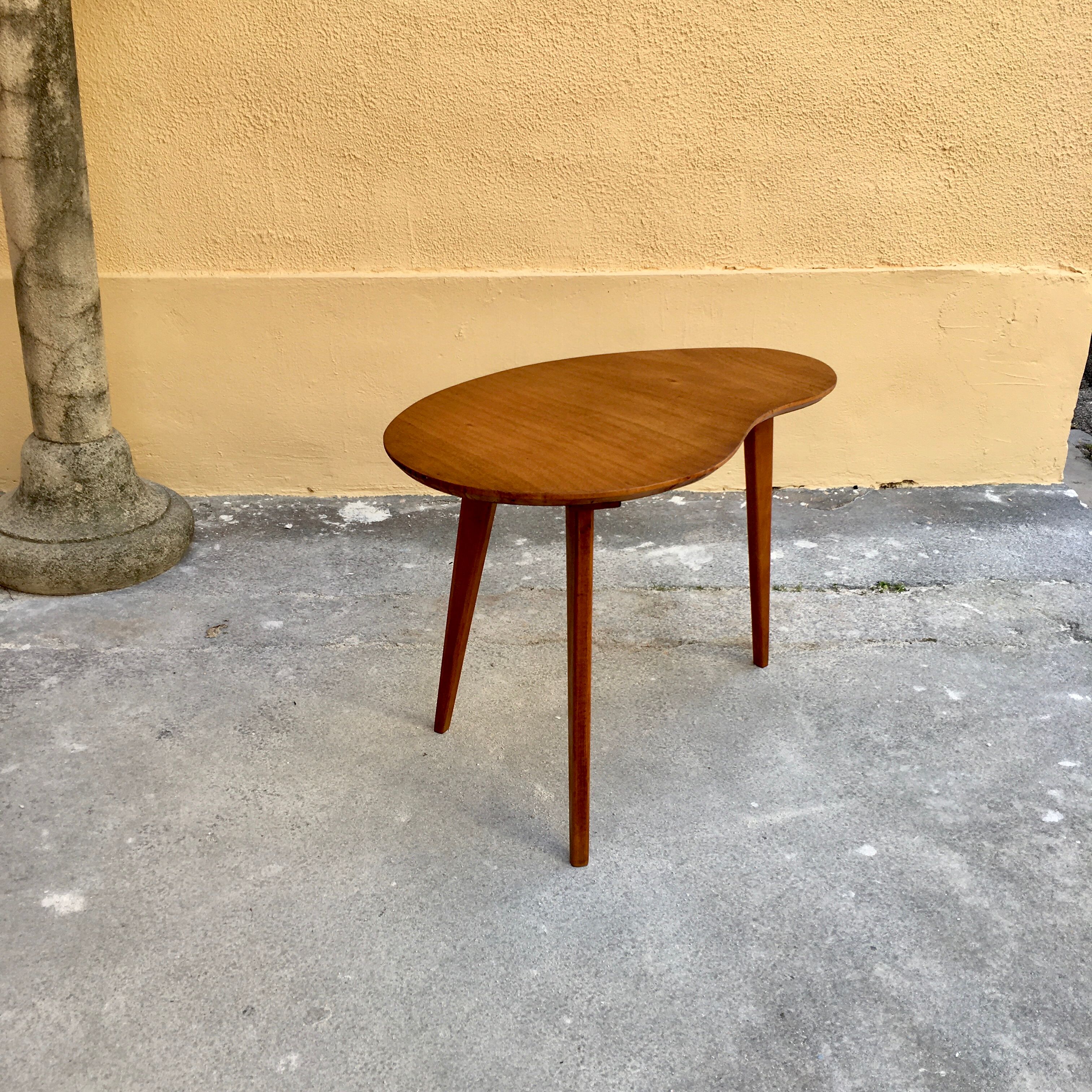 Vintage tripod coffee table