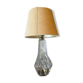 Lampe pied en verre