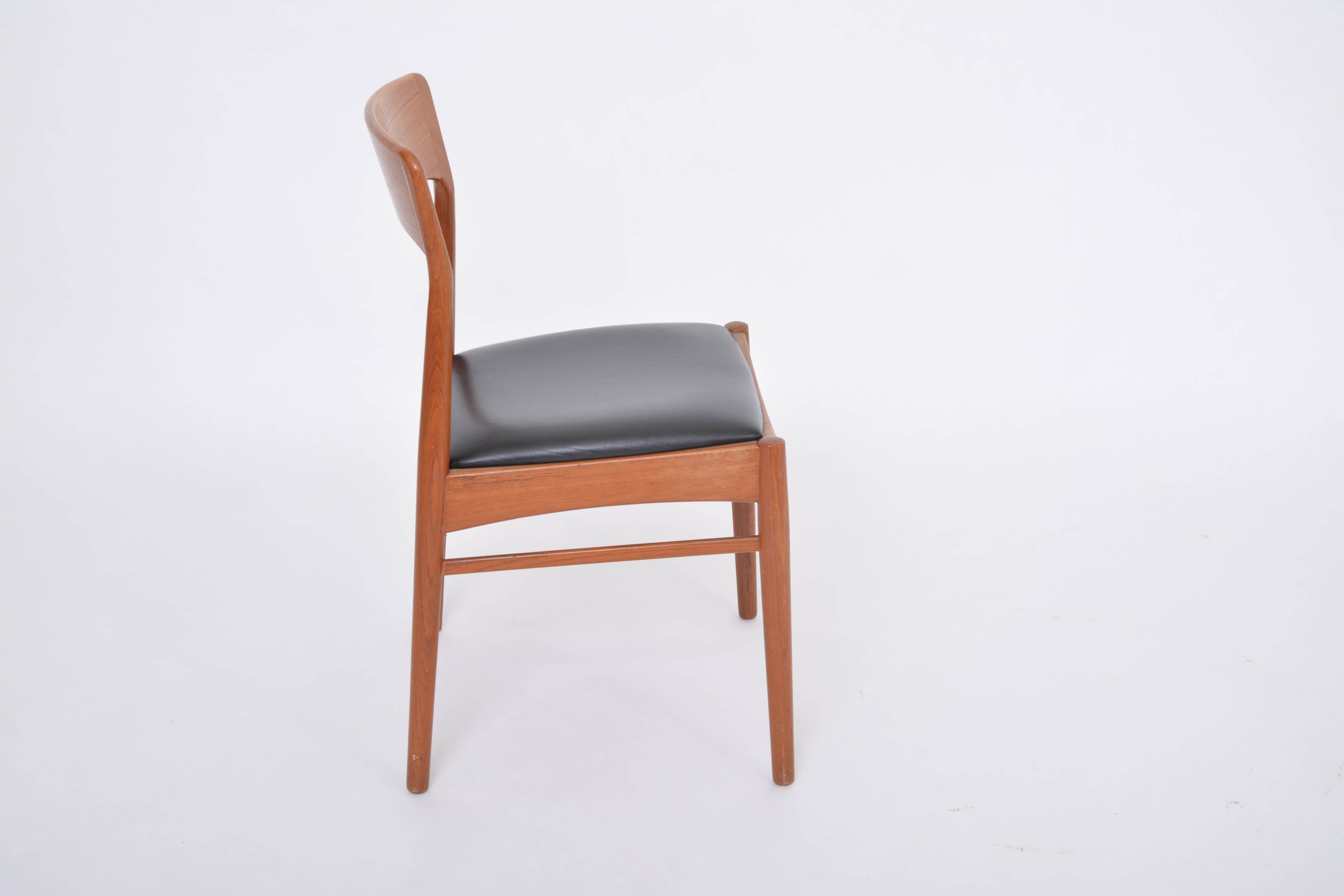 Single Danish Midcentury Modern Teak Chair