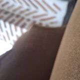 Pair of Napoleon III toad armchairs