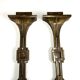 Italian Deco Style Wall Lamps in Bronze attributed to Banci, 1970s, Set of 2
