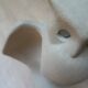 Zoomorphic lamp, owl, seventies