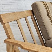 1970s, Danish 3 seater sofa, original very good condition, wool, oak.