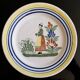 Quimper Henriot plate