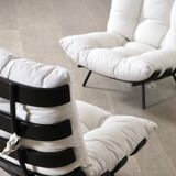 Pair Of Costela Lounge Chairs By Carlo Hauner And Martin Eisler, 1950s
