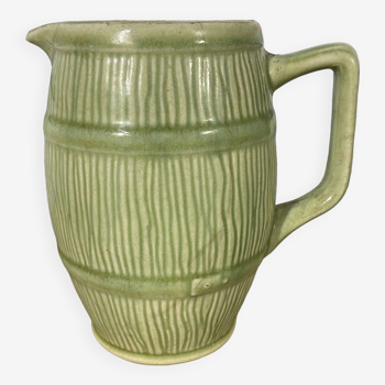 Vintage barrel pitcher