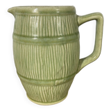 Vintage barrel pitcher