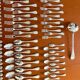 Christofle crossed ribbons, 73-piece cutlery set in new condition.