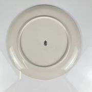Plat à gâteau KG Lunéville, modèle "Réverbère", motif tulipe
