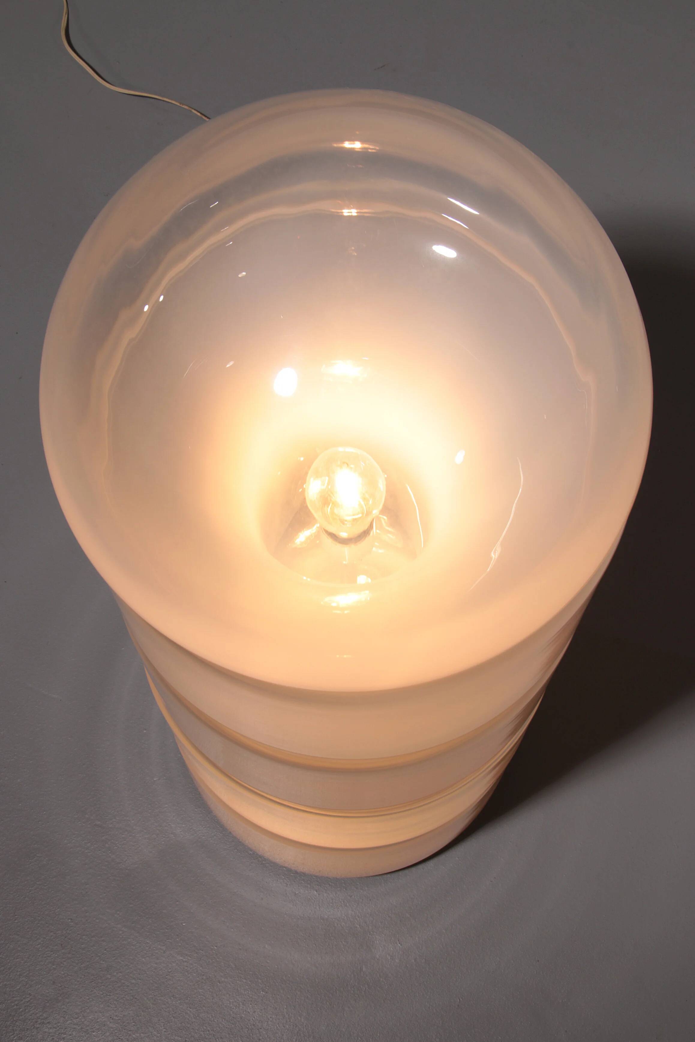 Lampadaire « Sfumato » LT 316 de Carlo Nason pour Mazzega, années 1970