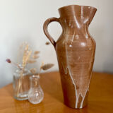 Vase pichet en grès vintage