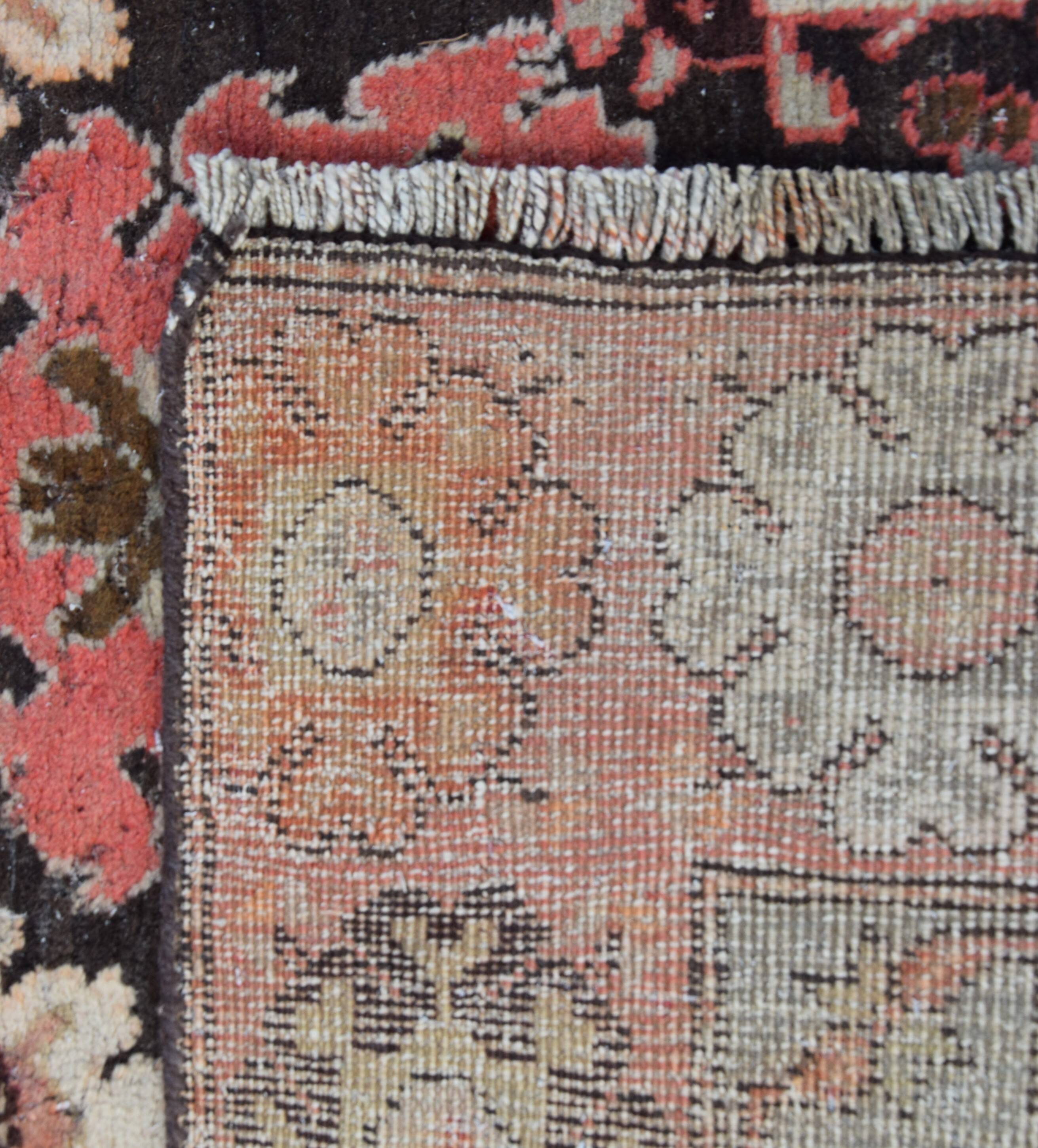 Antique 19th Century Karabagh Runner Rug: 4.80 X 1.30 Meters - Handmade