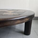 Brutalist coffee table 1970