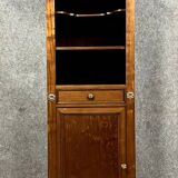 Empire style mahogany bookcase cabinet circa 1880 (A)