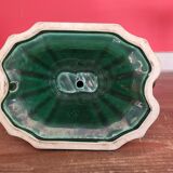 Gien earthenware candle holder