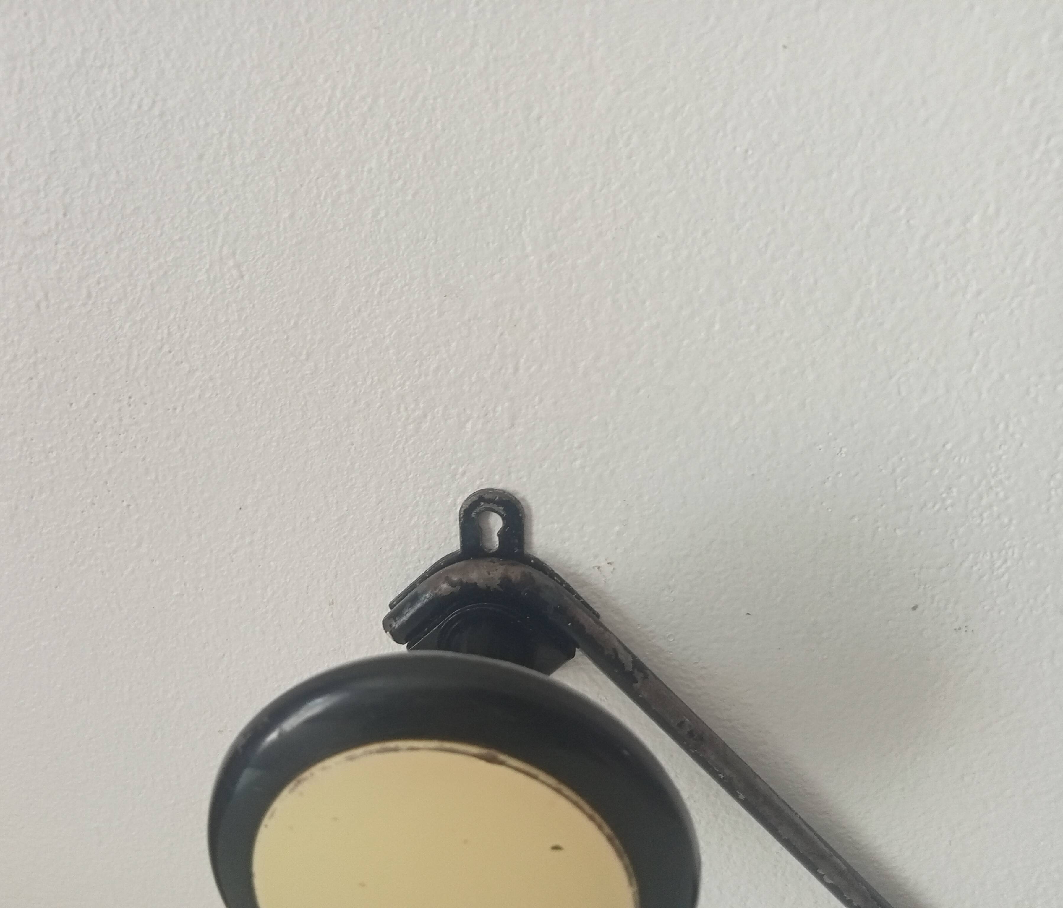 Vintage 1960s wall coat rack