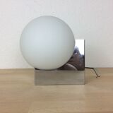 1970 chrome and opaline ball