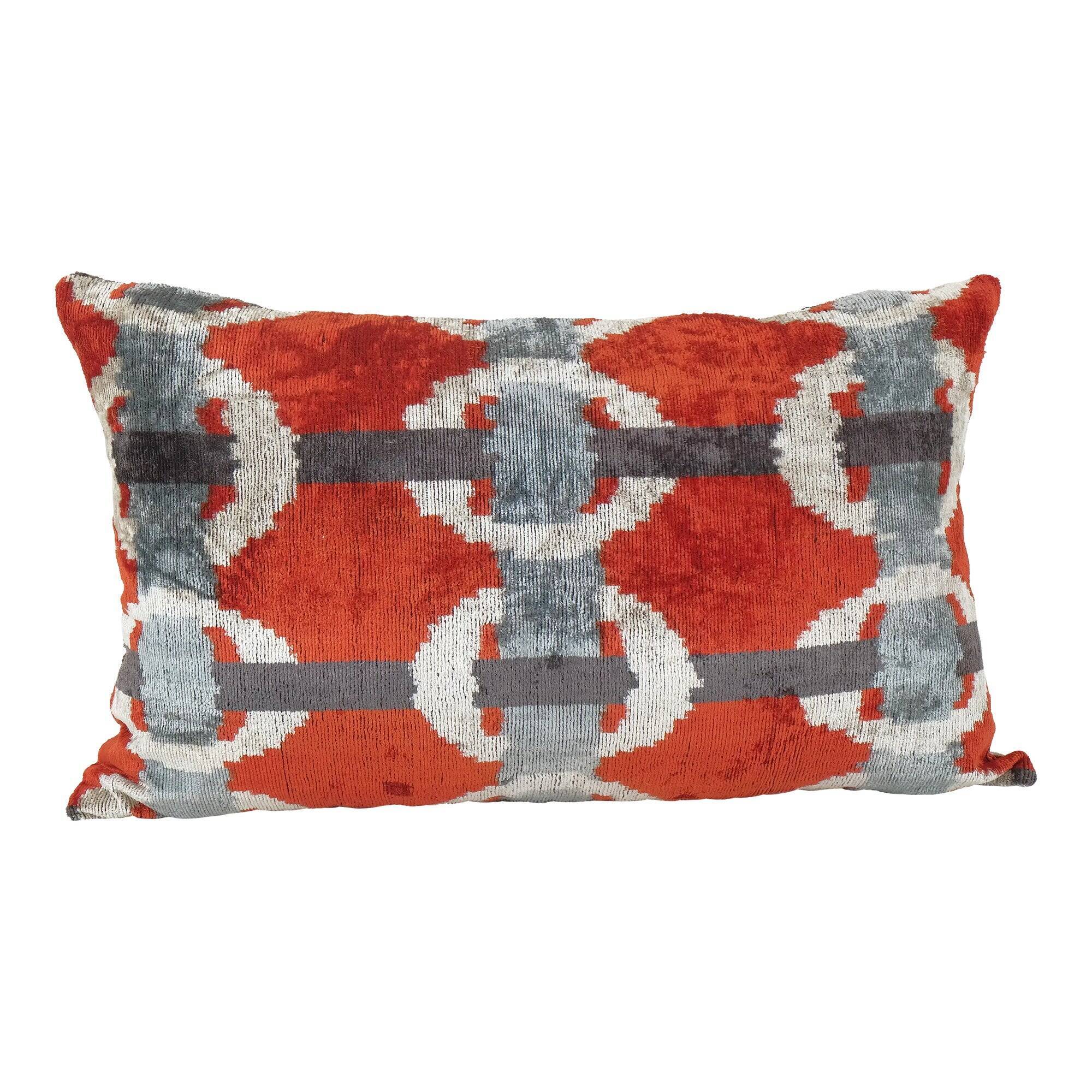 Vintage ikat cushion cover 66x43 cm
