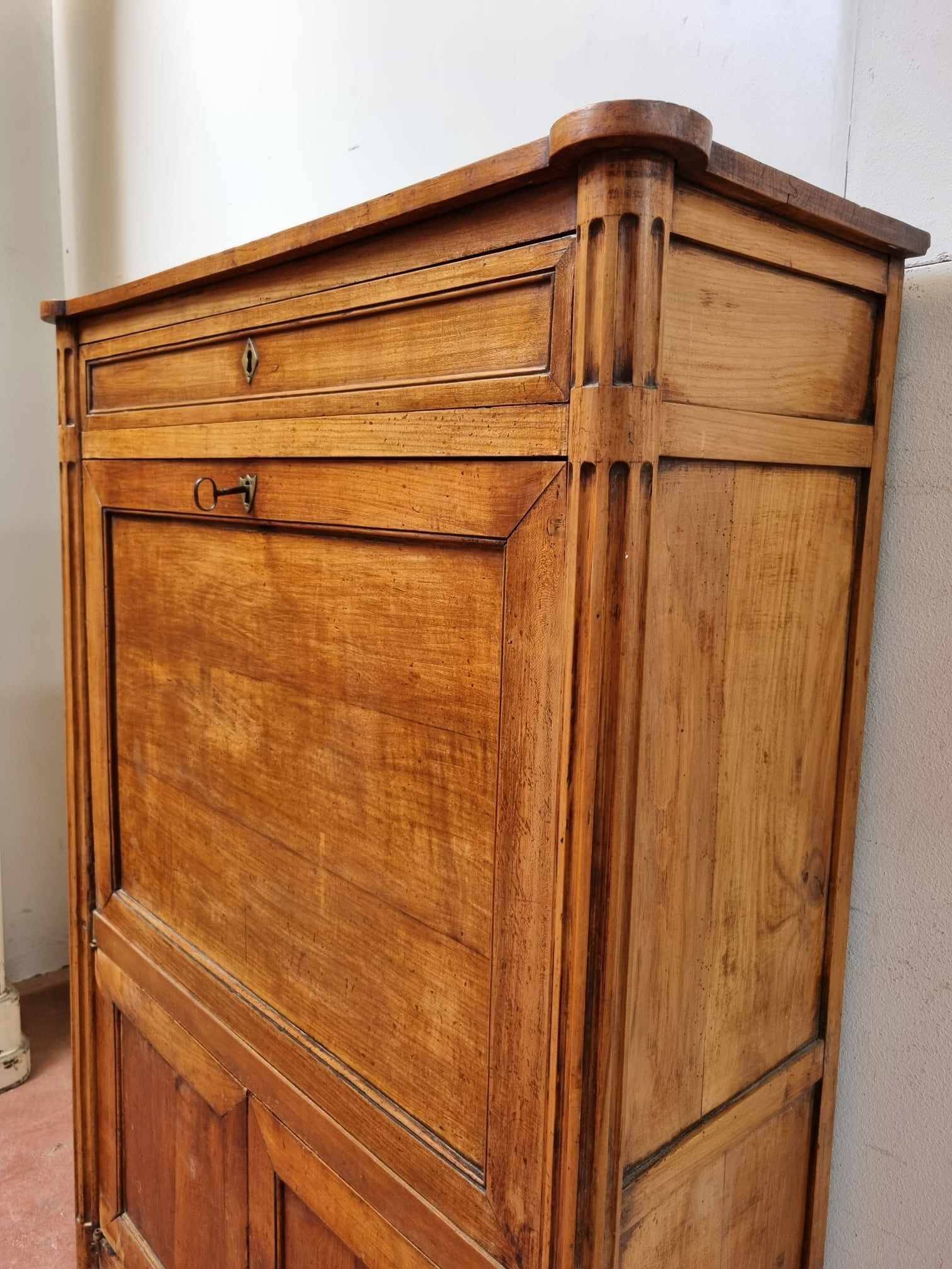 Cherry wood secretary