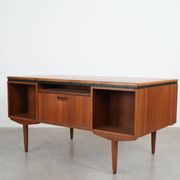Teak desk, Danish design, 1960s, designer: J. Svenstrup