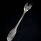 Alfenide – Christofle six silver-plated shellfish forks