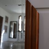 Bevelled grand mirror, Art Deco style, 1950s