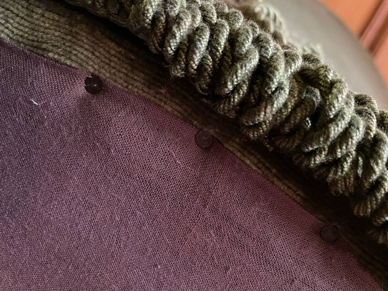 Pair of toad armchairs