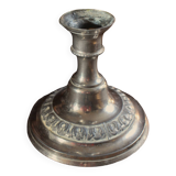 Old metal candle holder