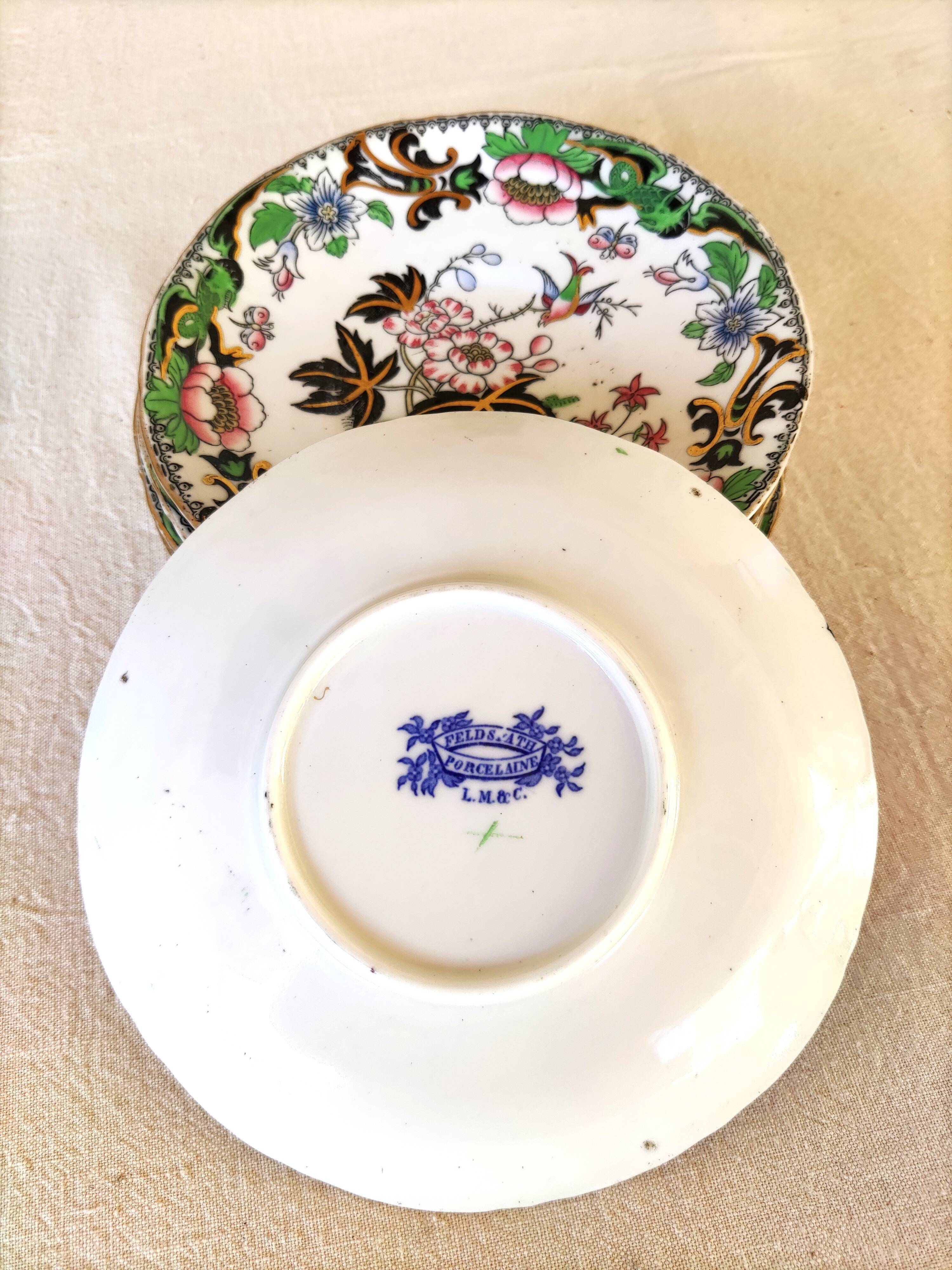 6 Feldspar tiled dessert plates