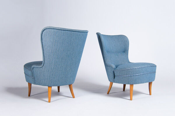 Paire de fauteuils, Suède années 1950