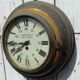 Station or administration clock early xxth a. martens & cie functional