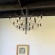 Lustre suspension Gino Sarfatti for Arteluce 30 lights model 2097 from the 1960s.