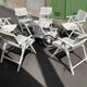 Folding vintage garden furniture