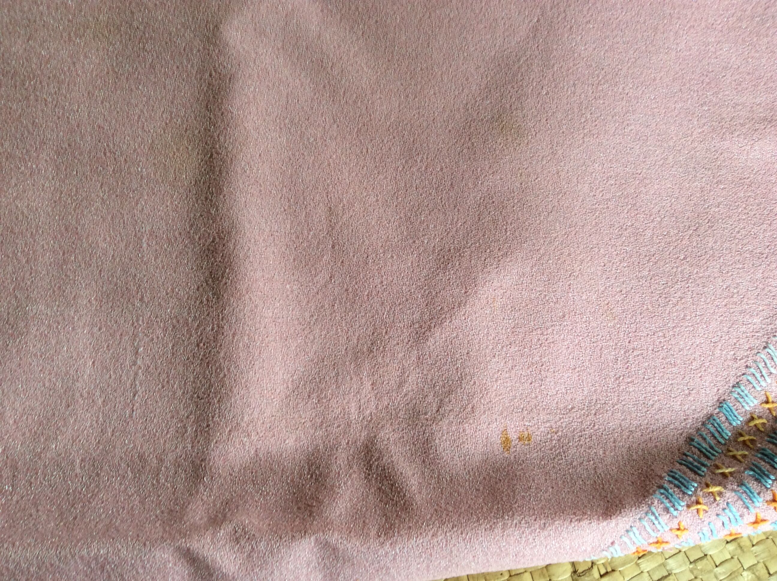 Embroidered tablecloth and 3 towels