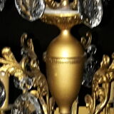 Bronze chandelier and 19th century stamps 6 fires
