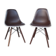 Pair of Ray and Charles Eames chairs on Dowel Bases, Herman Miller USA