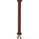 Vintage lamp wood and tin lamp foot floor lamp floor lamp, living room, desk