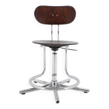 Chaise pivotante réglable des années 1970, Tchécoslovaquie