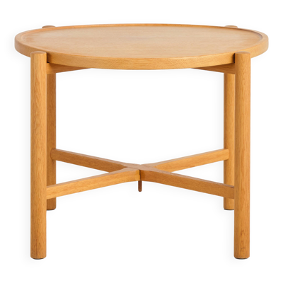 Table basse mid-century AT35 en chêne par Hans Wegner, Danemark