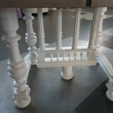Rectangle light oak dining table