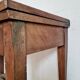 Old wooden play table