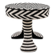 African Three-Legged Stool Beaded – Decorative African Seat