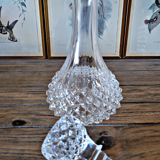 Diamond point wine carafe - Arques Longchamp Crystal?