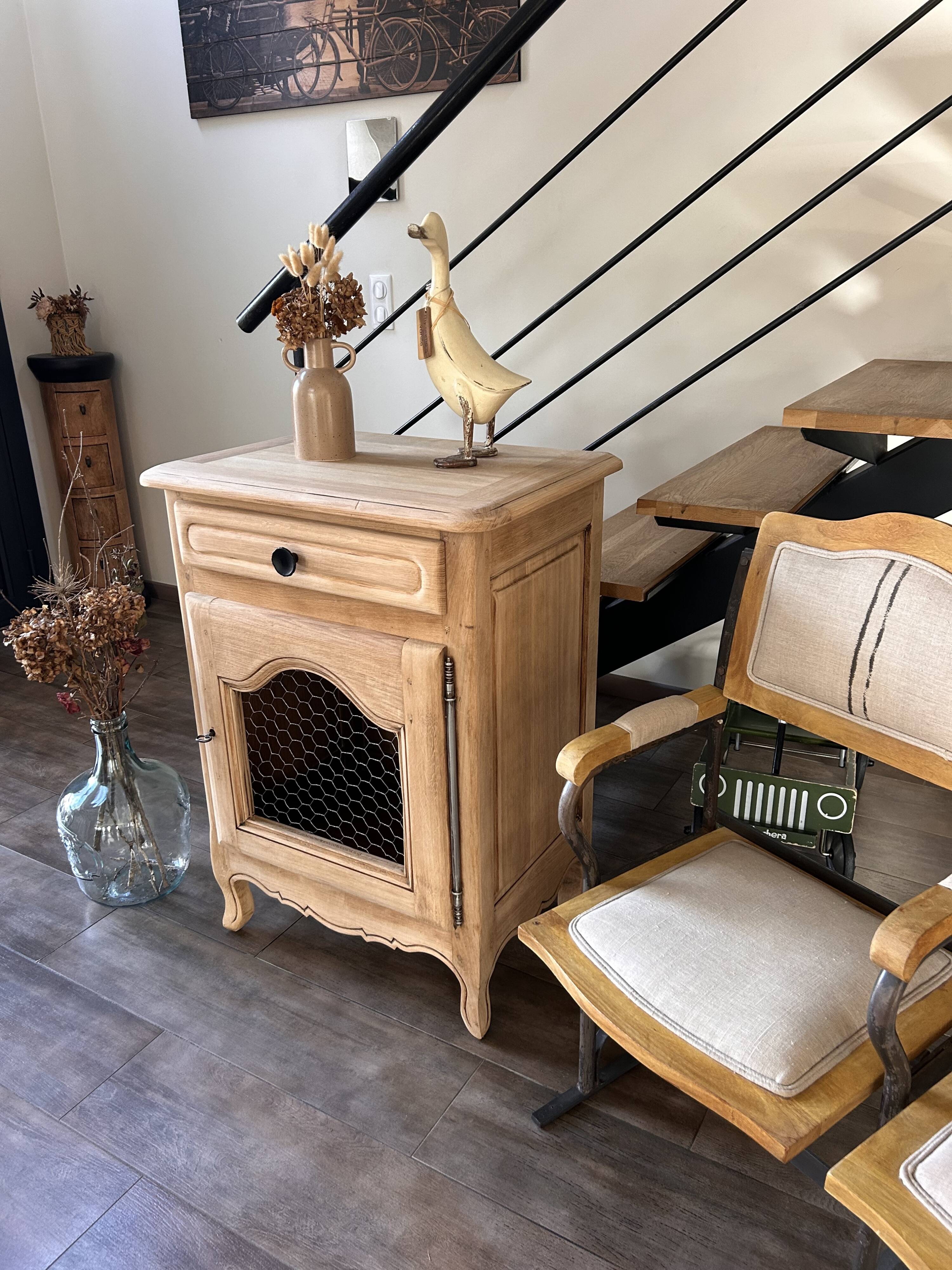 Confiturier chêne massif revalorisé