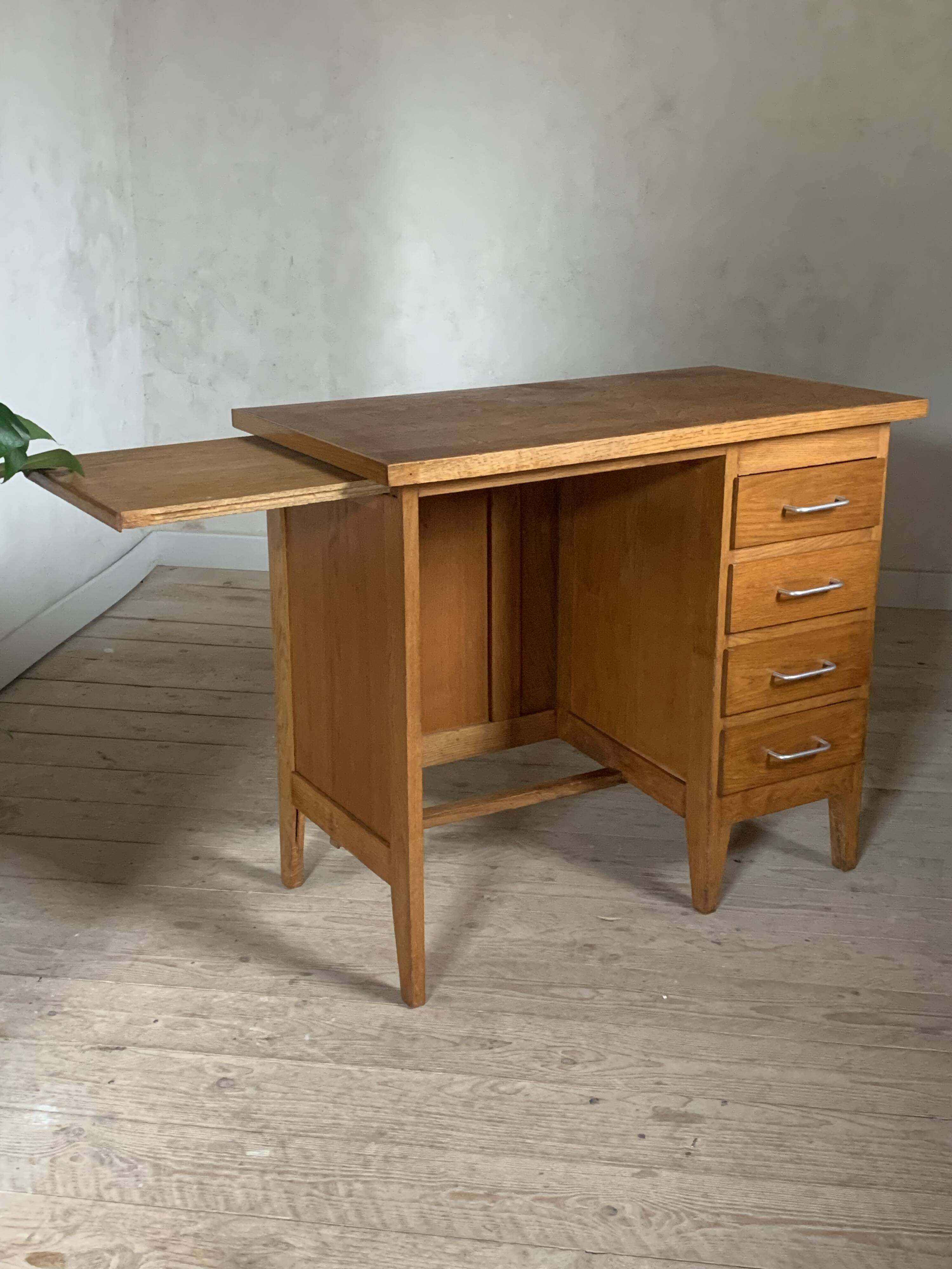 Vintage oak desk
