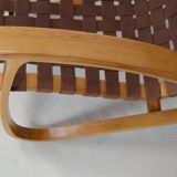 Paire de fauteuils en bois de hêtre courbé, design Jan Vaněk, années 1930.
