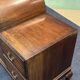 1930s English buffet bar in walnut and mahogany
