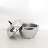 Silver apple ice bucket