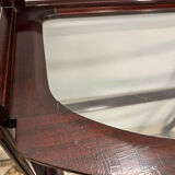 Mahogany and glass server from the 1950s